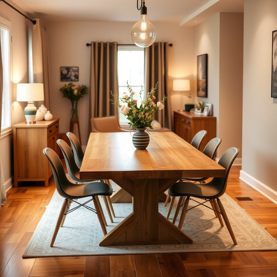 Silla Eames color negro