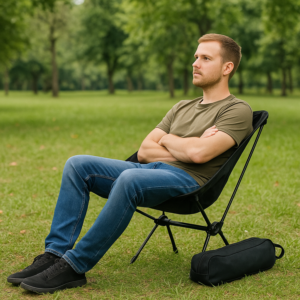 Silla plegable para camping