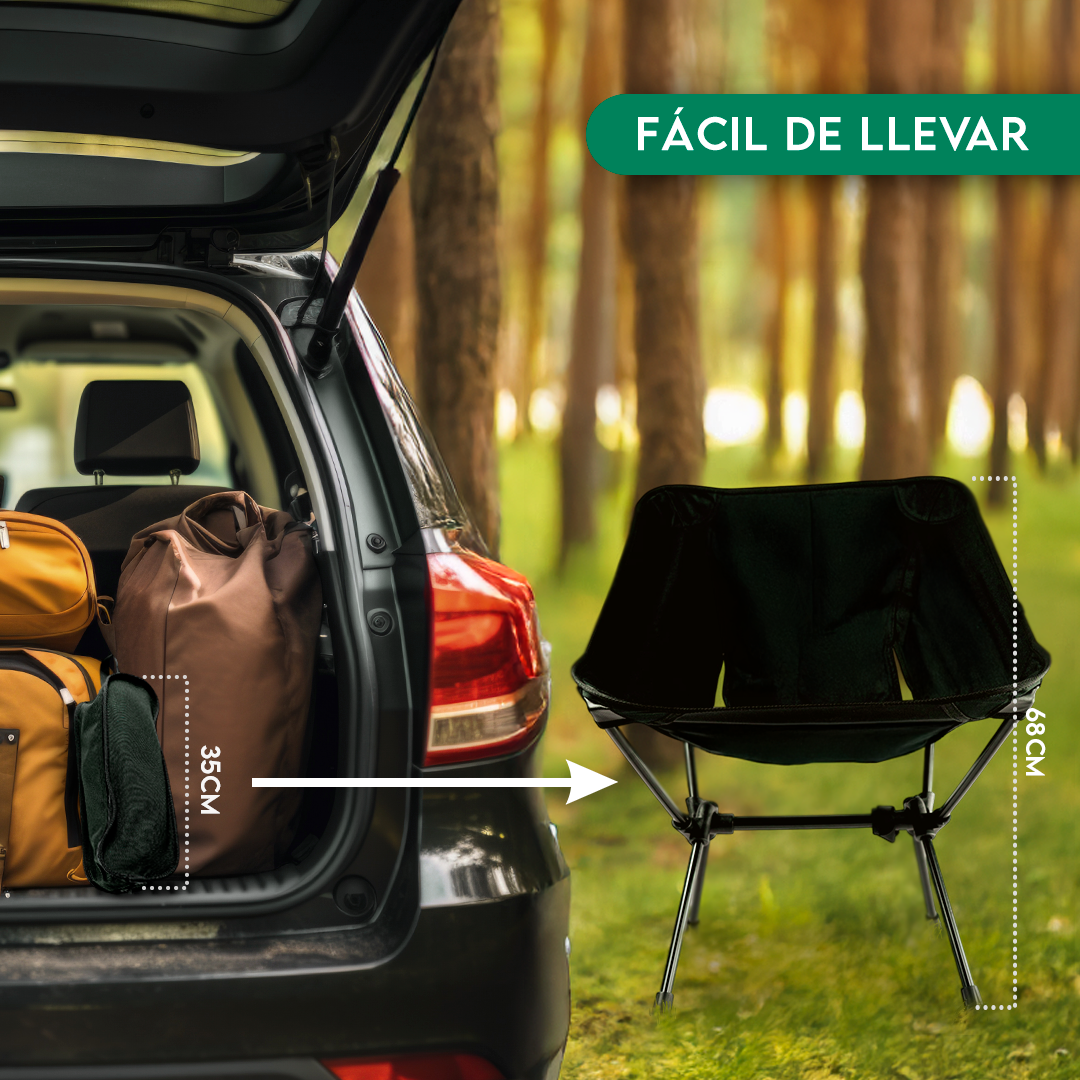 Silla plegable para camping