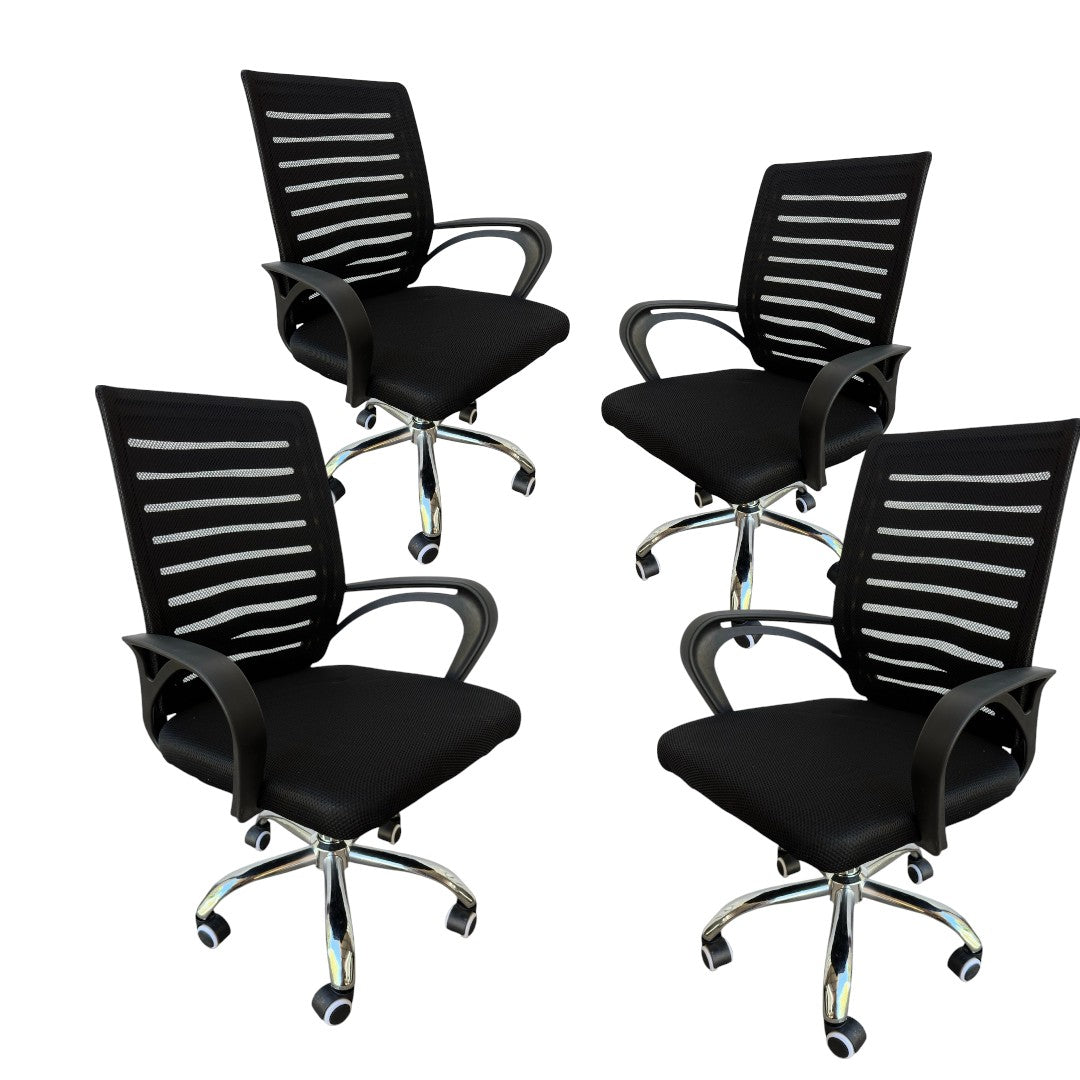 Pack x 4 sillas de escritorio