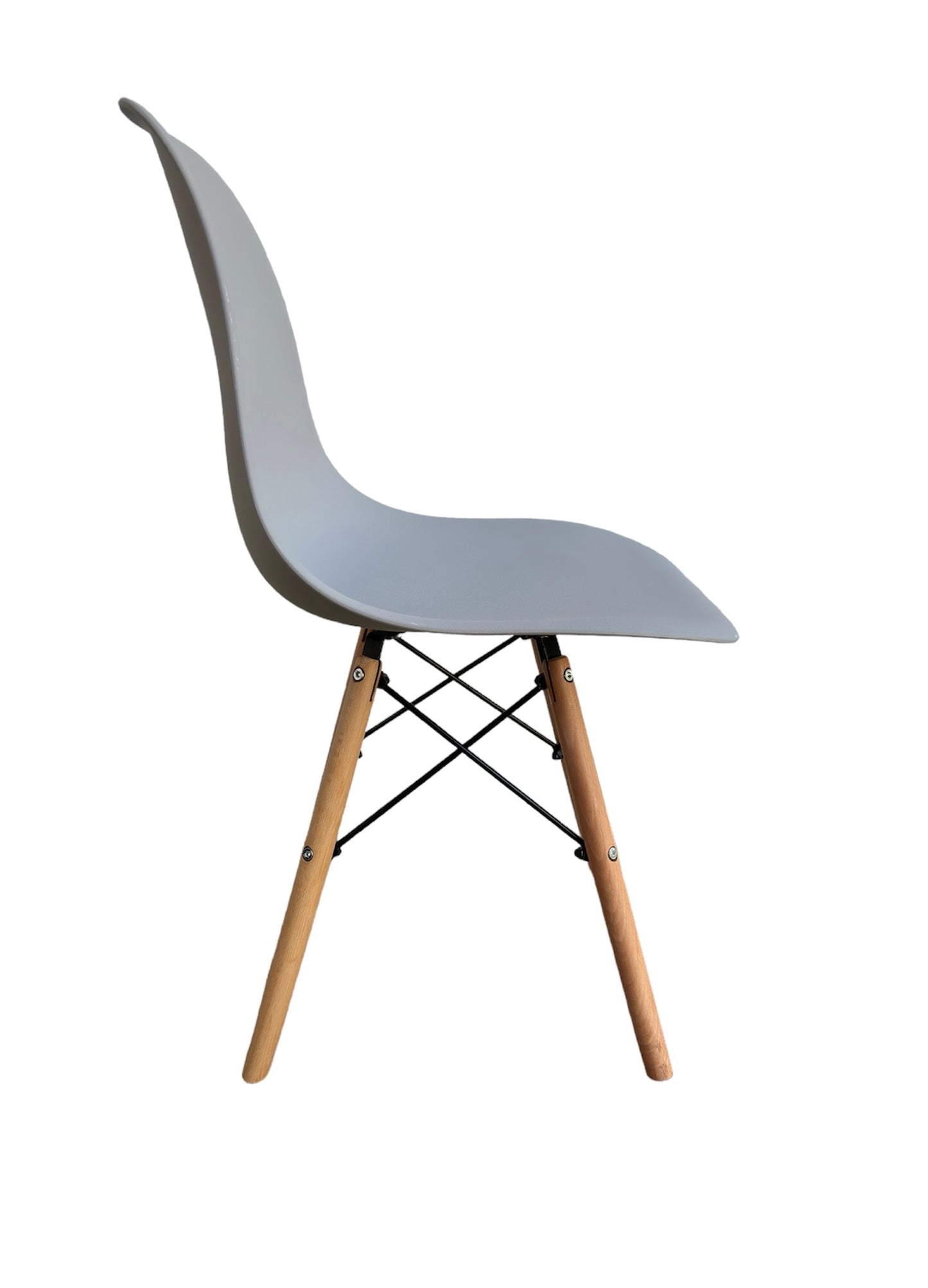 Silla Eames color gris