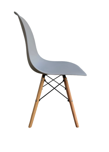 Silla Eames color gris