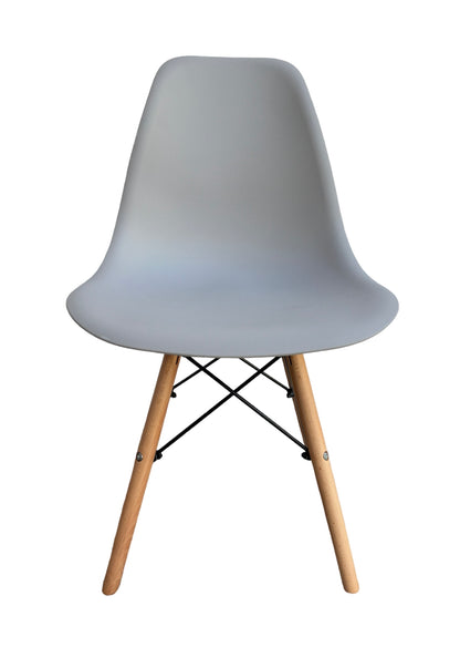 Silla Eames color gris