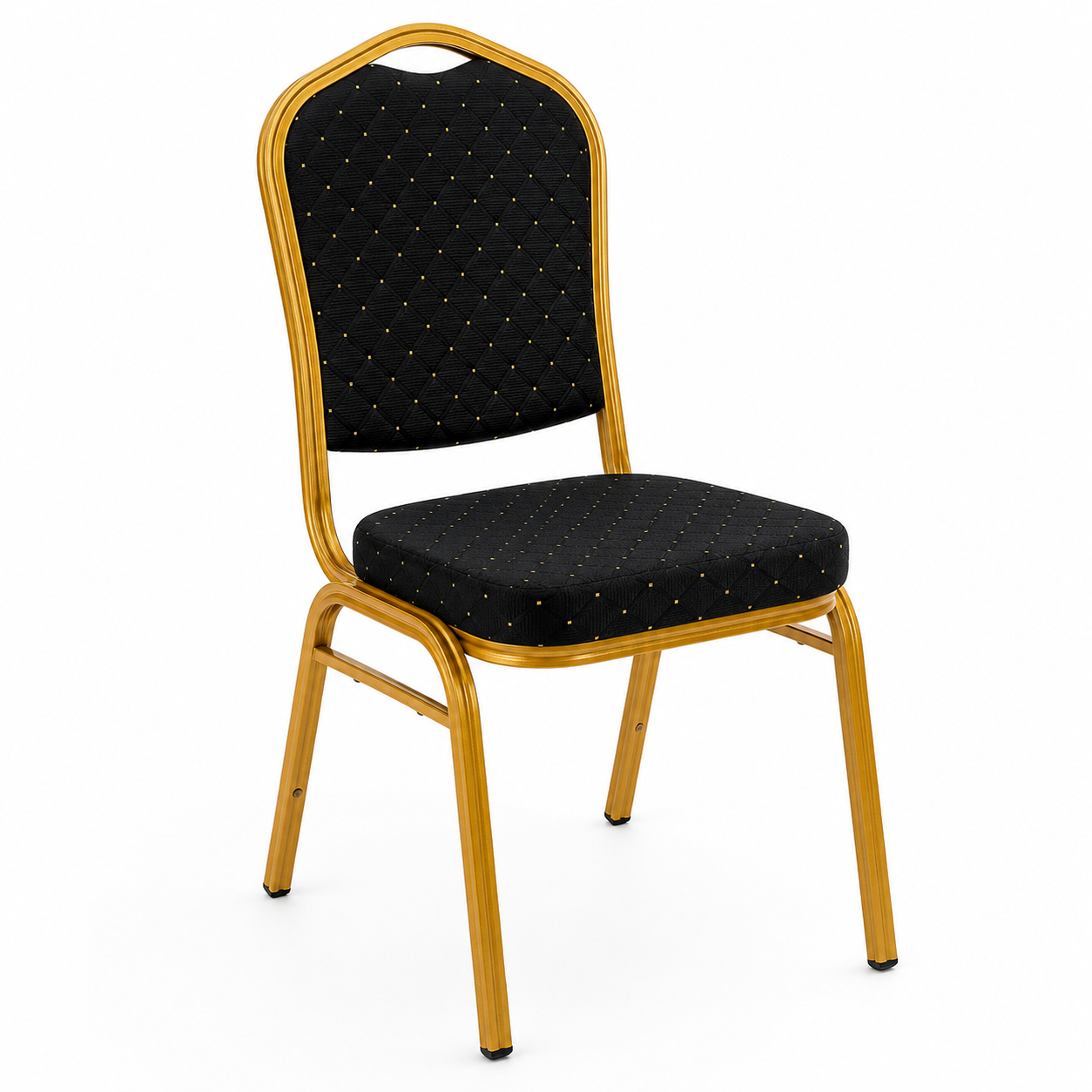 Silla negra para eventos, conferencias, hoteles