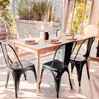 Silla Tolix color negro